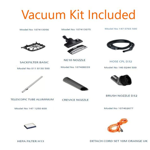 VP600 STD 2 UK Dry Vacuum Cleaner 41600862- Nilfisk