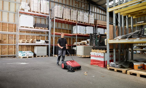 Viper PS480 Manual Walk Behind Floor Sweeper