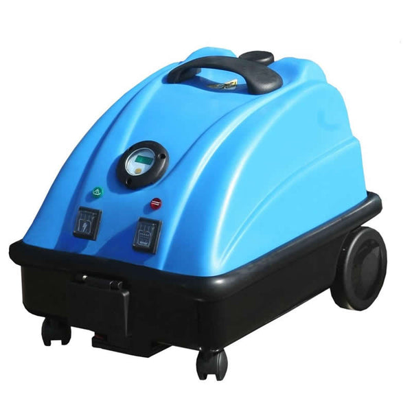 Duplex Jet Steam Professional 3000W industrial steam cleaner with 6 bar pressure for deep cleaning