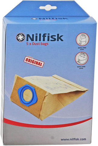 Nilfisk Dust Bags For Nilfisk GS / GM Range 82095000