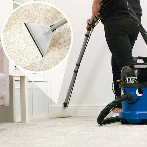 Numatic Henry Wash & Revive 1L- Carpet Cleaning Fluid Low Foam Detergent
