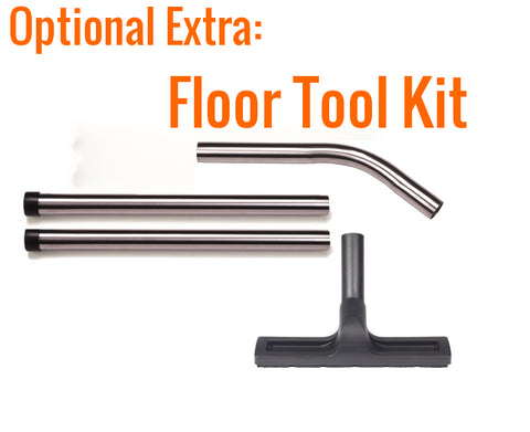 H Class 32mm Dry Stainless Steel Floor Wand Kit - Numatic