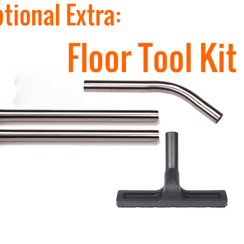 H Class 32mm Dry Stainless Steel Floor Wand Kit - Numatic