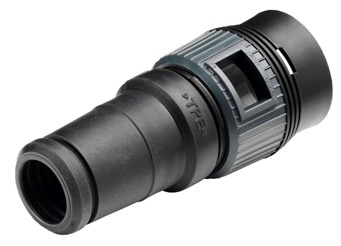 Hose adapter and connection fitting for the Nilfisk AERO 26-21 vacuum