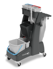 Numatic Multi-Matic MM4 janitorial trolley with integrated mop press and storage