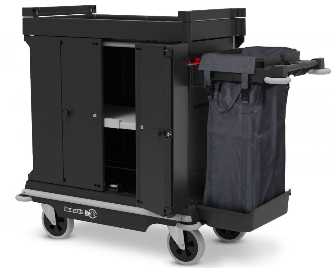Numatic NuKeeper Twin NKU31RHF laundry and housekeeping trolley for hotel linen handling