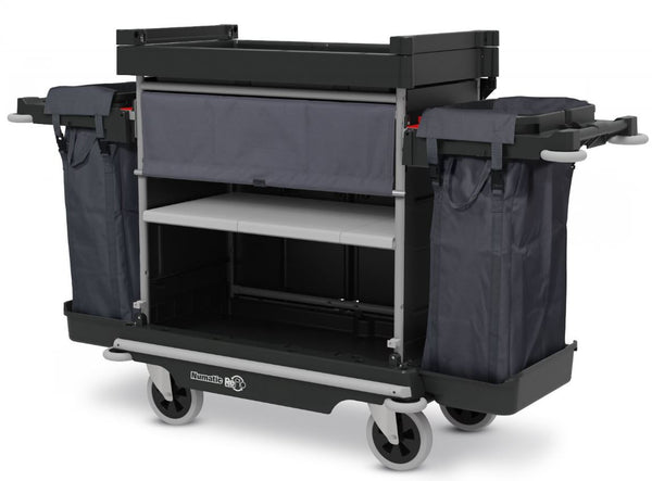 Numatic NuKeeper Twin NKU32RFF hotel laundry and linen trolley with twin bags