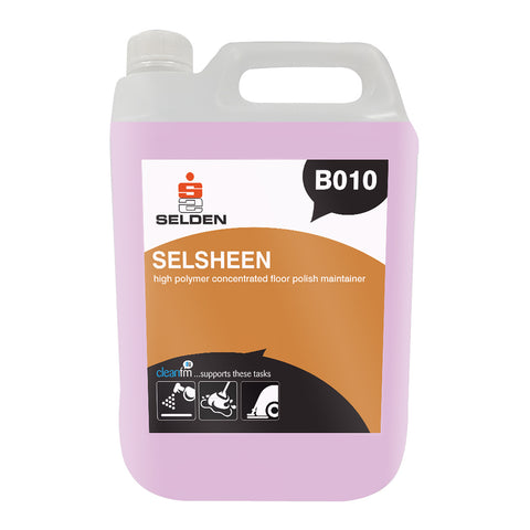 Resheen Floor Polish Maintainer Selsheen B010 5 Litre Selden