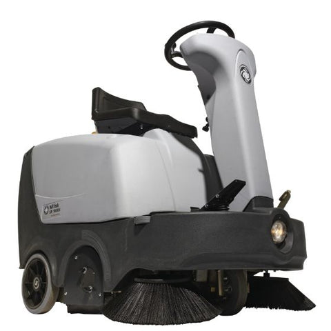 SR1000SB Ride on Battery Road Sweeper - Nilfisk