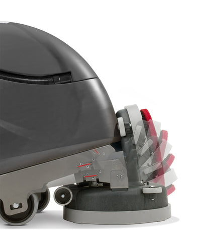 Demonstartion of the rotating brush on the TGB4055 Twintec Scrubber Dryer Battery Powered