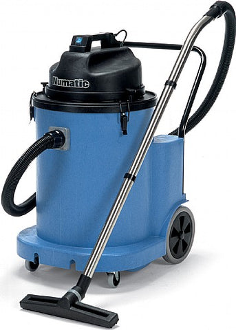 Front view of the Numatic WV1800AP-2 Wet & Dry vacuum cleaner with auto pump empty